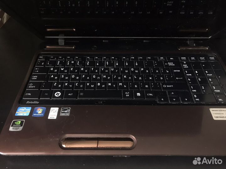 Ноутбук toshiba Satellite L755-16W