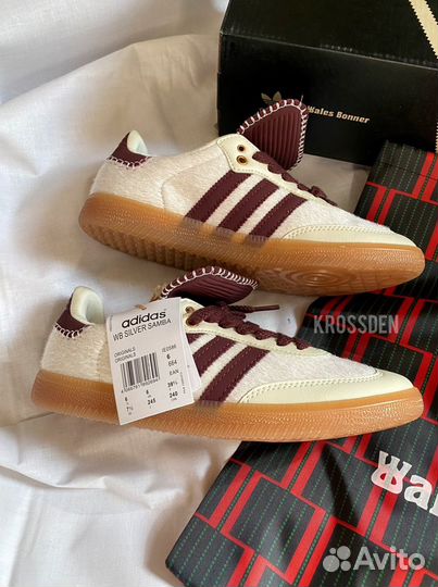 Кроссовки Adidas Originals Wales Bonner Samba Pony