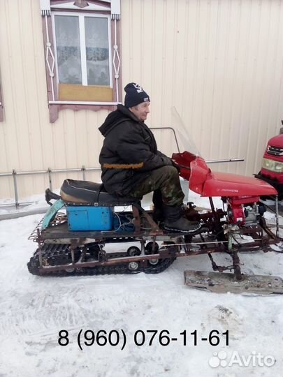 Самодельный снегоход
