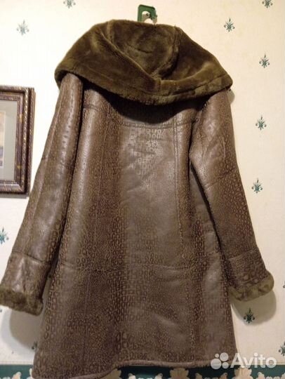 Дубленка новая искусственный мех