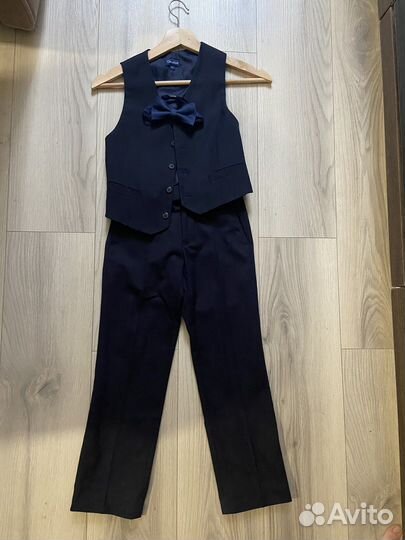 Школьный костюм для мальчика 122 синий