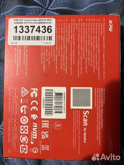 Ssd m.2 Adata 512gb