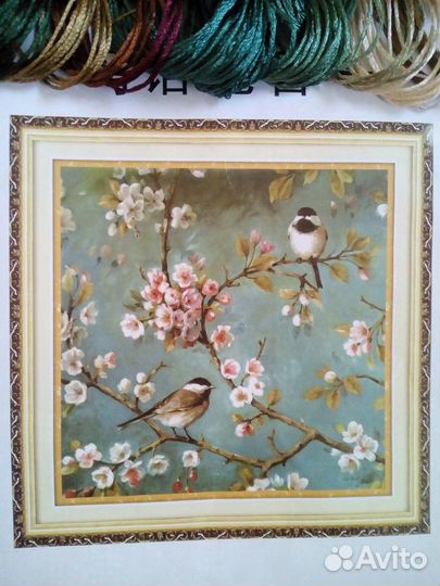 Вышивка - Набор для вышивания шелком 