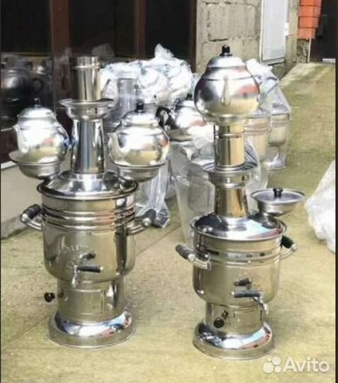 Самовар на дровах Турецкий