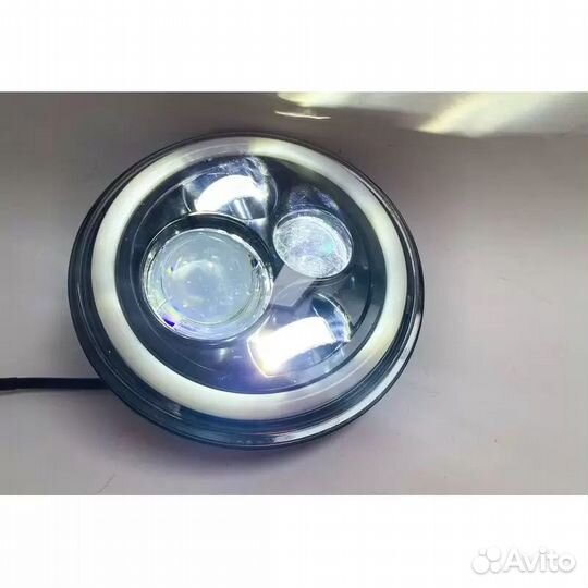 Фара светодиодная УАЗ, газ, ваз 30W (к-т 2 шт.)