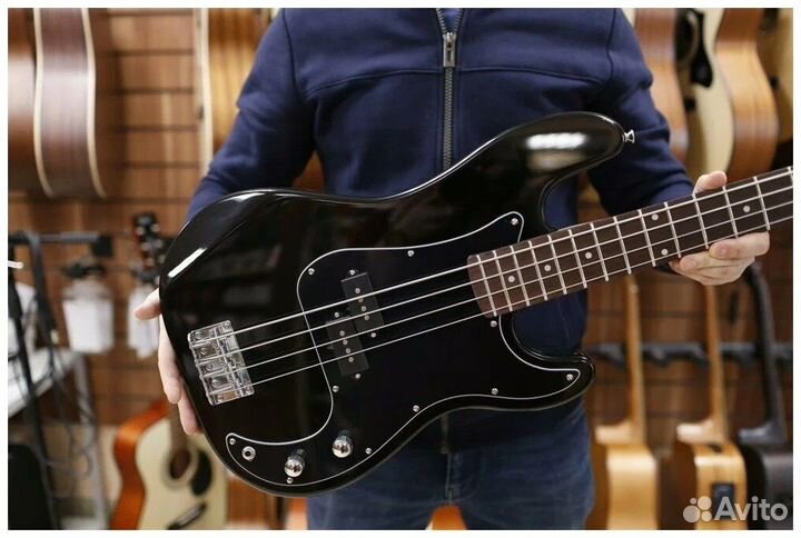 Новая Бас-гитара Stagg SBP-30 BLK/ Precision Bass
