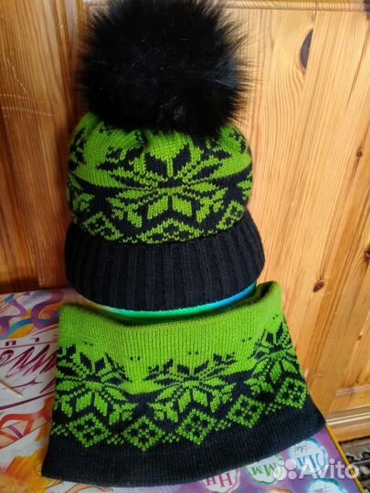 Шапка зимняя женская