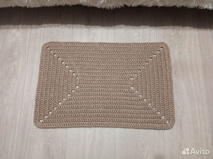 Джутовый коврик