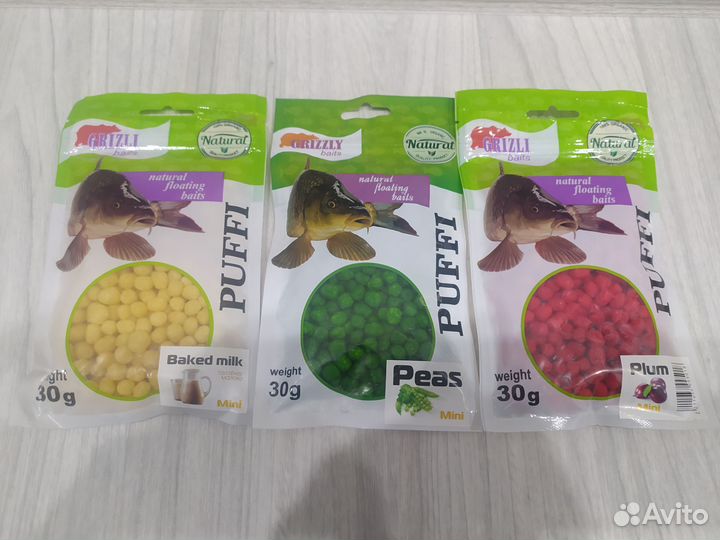Тесто Воздушное Плавающая Приманка Puffi Grizli