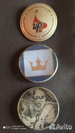 Значки из СССР
