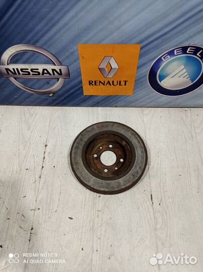 Тормозной диск перед Renault megane 2