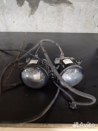 Противотуманные фары рено сценик 3