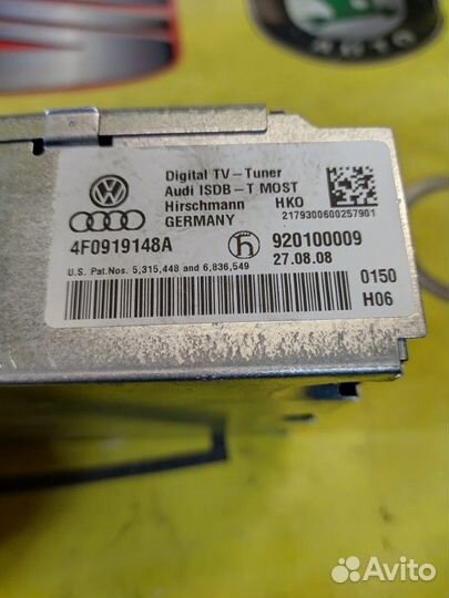 Тв-тюнер Audi A6 универсал 2.8 CCE 2009