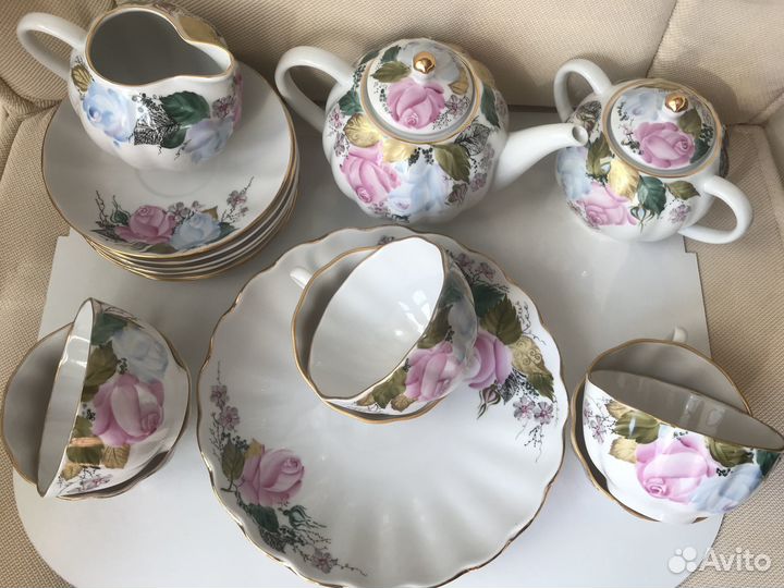 Чайный сервиз СССР лфз 