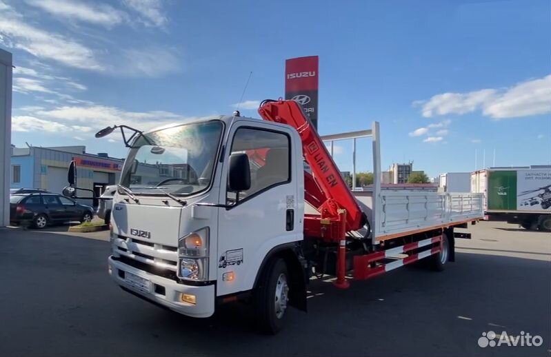 Isuzu NQR90 с КМУ, 2024