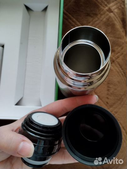 Термос с флягой