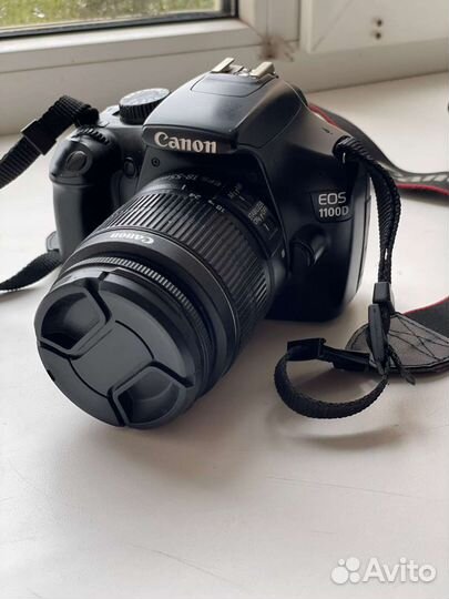 Зеркальный фотоаппарат canon eos 1100d