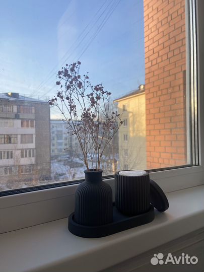 Ваза для сухоцветов набор