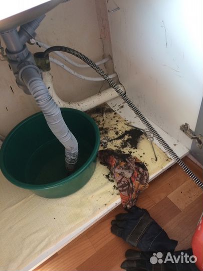 Прочистка канализации/Устранение засора/Чистка