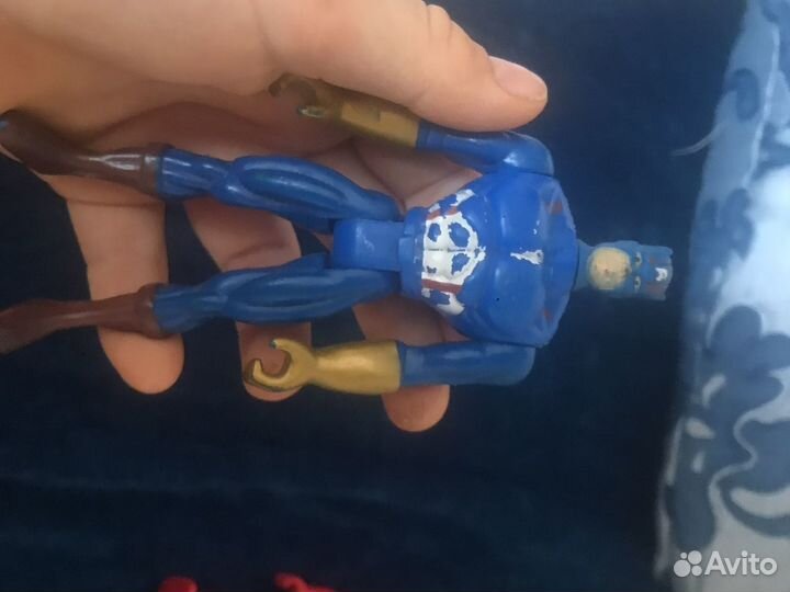 Солдатики капитан америка и человек паук