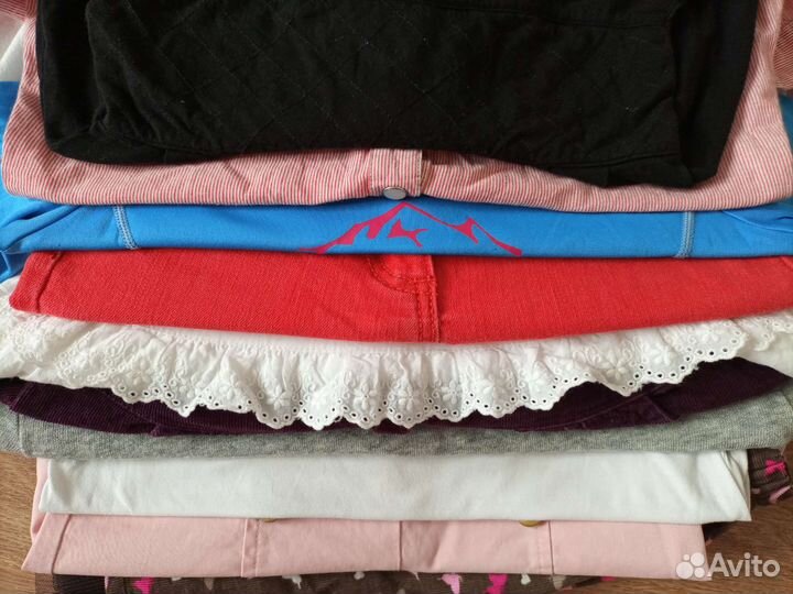 Вещи пакетом на дев 122-128 см/7-8лет