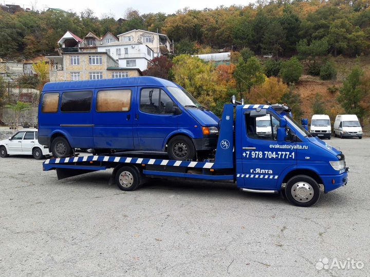 Автоэвакуатор в Крыму, Ялте