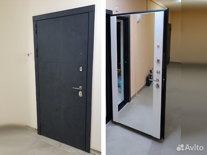 Входная дверь металлическая и мдф