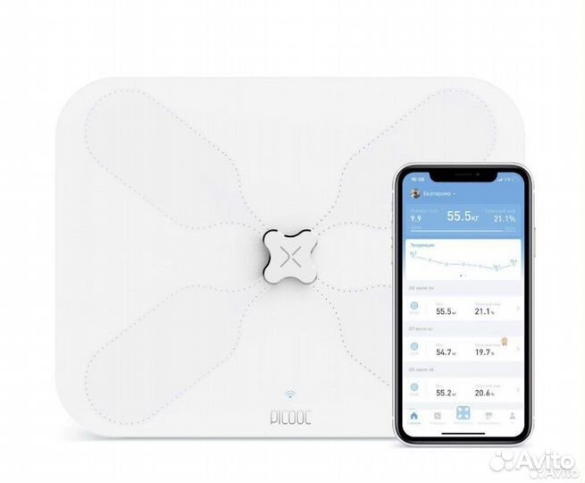 Умные весы Picooc S3 Lite, белые