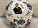 Футбольный мяч с автографами Zenit