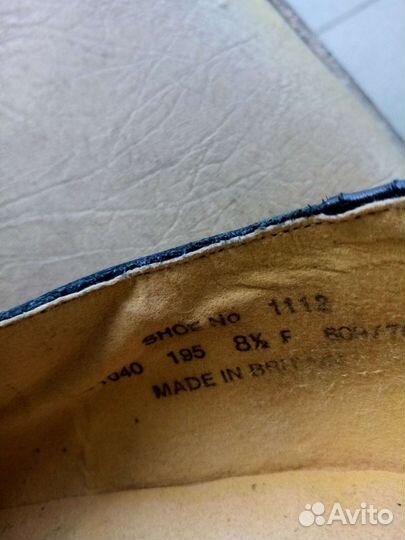 Кожаные туфли Thistle Британия, Mihael Weber