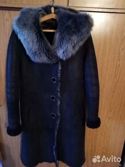 Дубленка натуральная женская 48 50