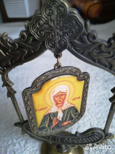 Иконки мини на подставке. Антиквариат