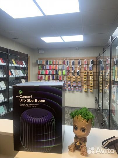 Умная колонка sberboom