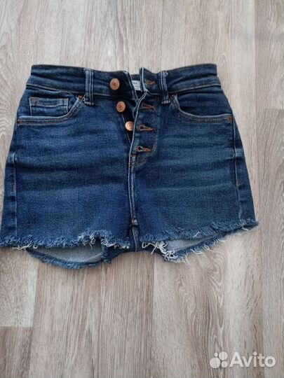 Шорты джинсовые пакетом zara Bershka
