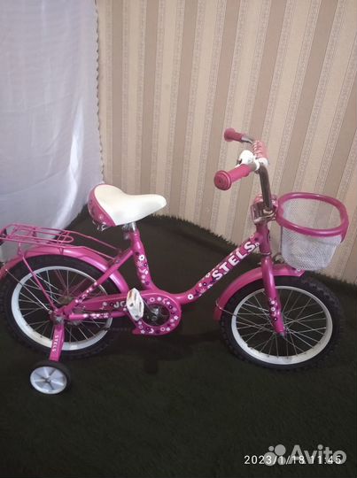 Детский велосипед stels 16