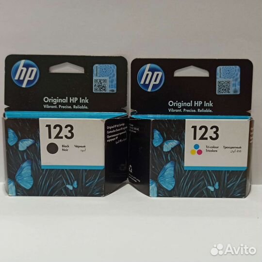Картриджи струйные HP 123