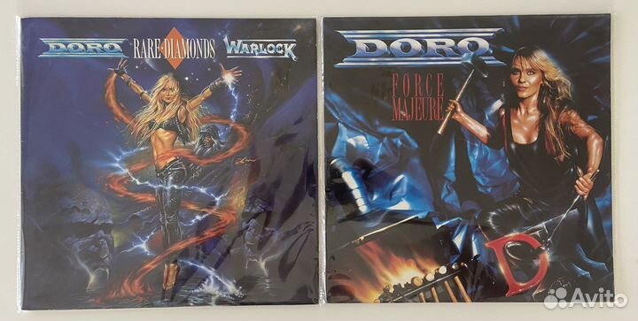 Doro/Warlock оригинальные виниловые пластинки