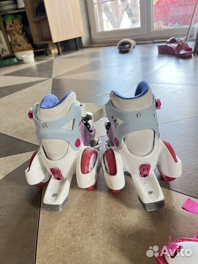 Детские ролики и защита