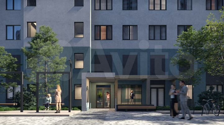 2-к. квартира, 50,5 м², 10/23 эт.