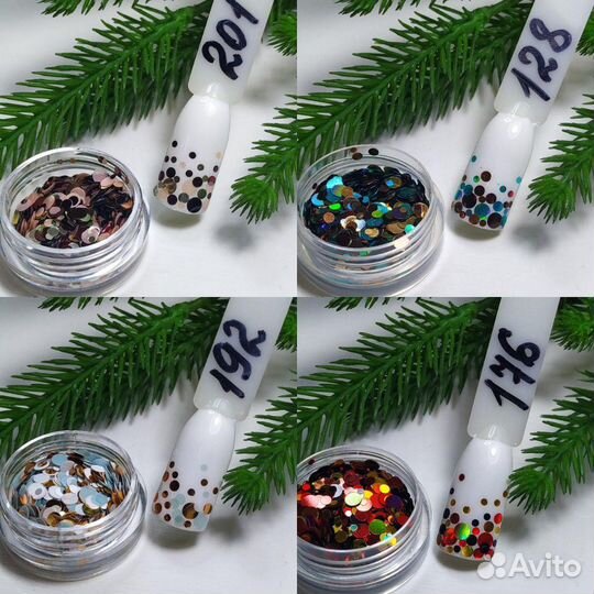 Камифубики для дизайна ногтей