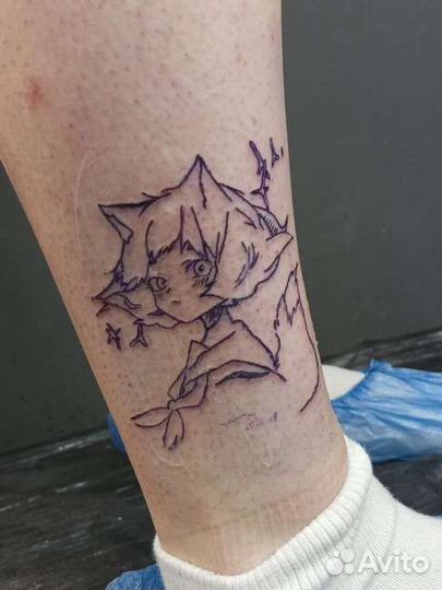 Модель на тату