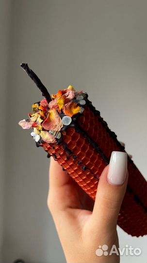 Свечи из вощины ручной работы