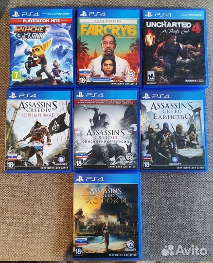 Игры Sony PS4