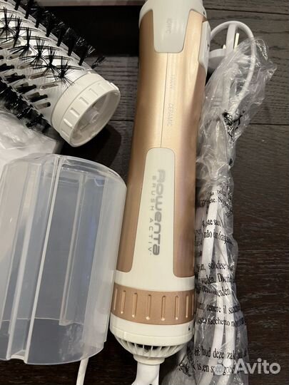 Фен щетка вращающаяся rowenta brush