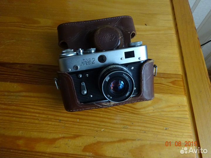 Фотоаппараты пленочные СССР фэд - 2л и др
