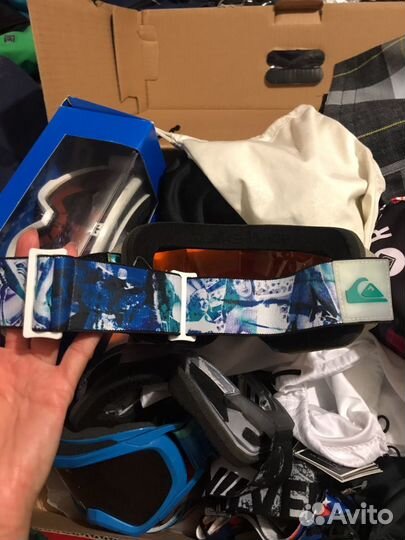 Маска quiksilver Q2 multi, Blue / Multi Blue