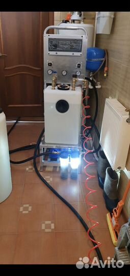 Промывка систем отопления и теплообменников