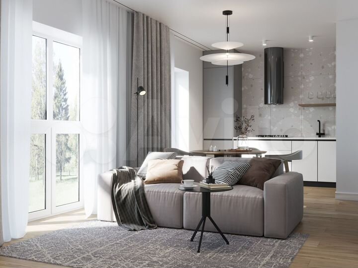 Таунхаус 60 м² на участке 2,2 сот.