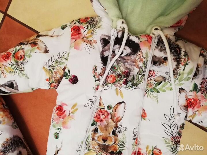 Комплект на выписку пушинка конверт