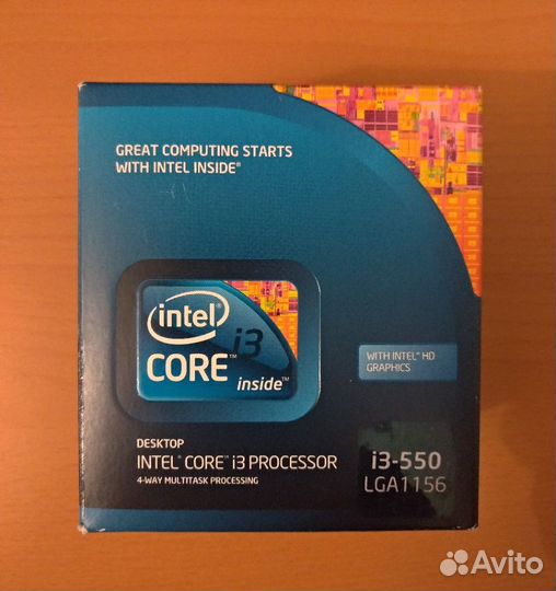 Процессор Intel Core I3-550 BOX